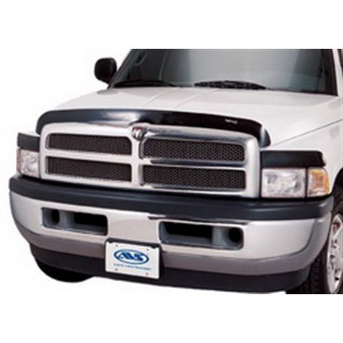  Auto Ventshade 45551 Bugflector Deluxe 3-Piece Dark Smoke Hood Shied for 1994-2001 Dodge Ram 1500, 1994-2002 Ram 2500 & 3500