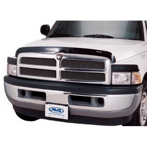  Auto Ventshade 45551 Bugflector Deluxe 3-Piece Dark Smoke Hood Shied for 1994-2001 Dodge Ram 1500, 1994-2002 Ram 2500 & 3500