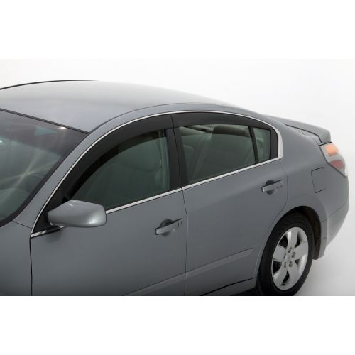  Auto Ventshade 894005 Low Profile Dark Smoke Ventvisor Side Window Deflector, 4-Piece Set for 2007-2012 Nissan Altima