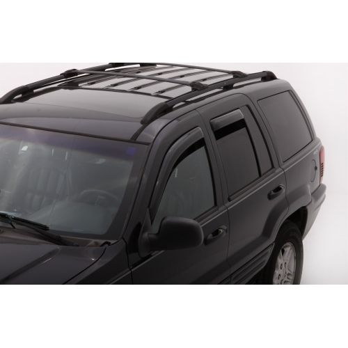  Auto Ventshade 194650 In-Channel Ventvisor Side Window Deflector, 4-Piece Set for 1999-2004 Jeep Grand Cherokee