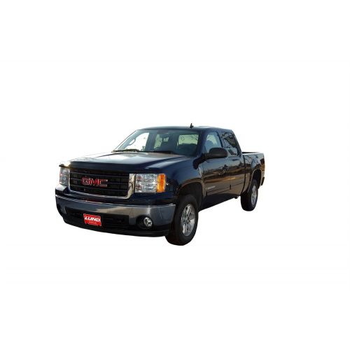  Auto Ventshade 25159 Bugflector II Dark Smoke Hood Shield for 2007-2013 GMC Sierra 1500, 2007-2010 Sierra 2500HD & 3500HD