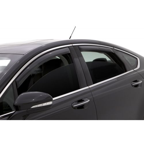  Auto Ventshade 194714 In-Channel Ventvisor Side Window Deflector, 4-Piece Set for 2013-2018 Ford Fusion