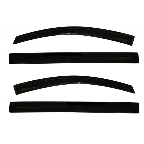  Auto Ventshade 94365 Original Ventvisor Side Window Deflector Dark Smoke, 4-Piece Set for 2011-2018 Toyota Sienna