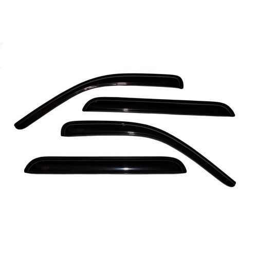  Auto Ventshade 94119 Original Ventvisor Side Window Deflector Dark Smoke, 4-Piece Set for 1998-2003 Dodge Durango