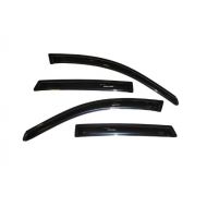 Auto Ventshade 94455 Original Ventvisor Side Window Deflector Dark Smoke, 4-Piece Set for 2003-2008 Pontiac Vibe/Toyota Matrix