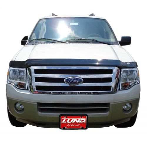  Auto Ventshade 25124 Bugflector II Dark Smoke Hood Shield for 2007-2017 Ford Expedition