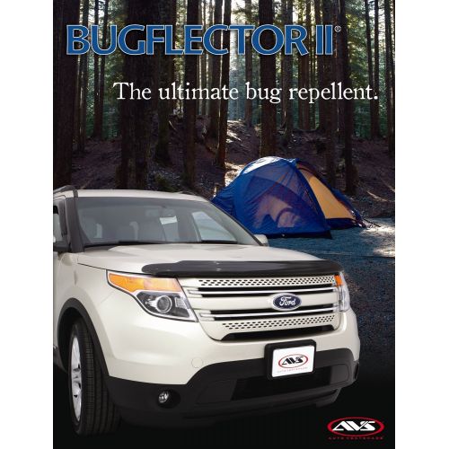  Auto Ventshade 25603 Bugflector II Dark Smoke Hood Shield for 2007-2010 Ford Edge