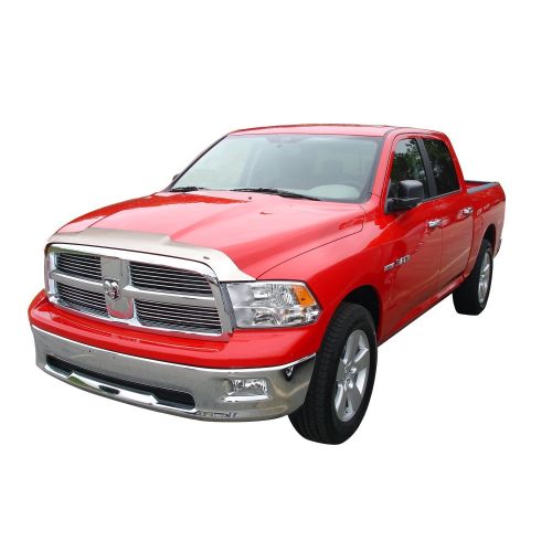  Auto Ventshade 622004 Aeroskin Flush Mount Chrome Hood Protector for 2009-2018 Dodge 1500 (Excludes Sport & Rebel); 2019 Ram 1500 Classic