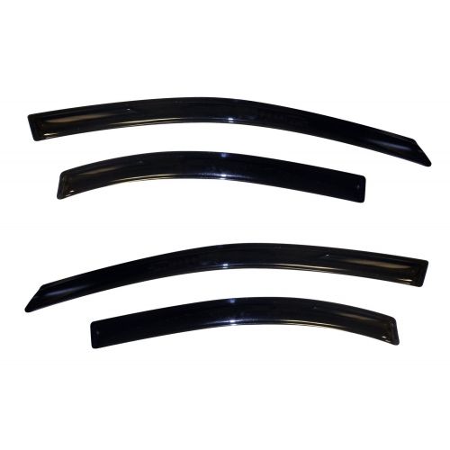  Auto Ventshade 94472 Original Ventvisor Side Window Deflector Dark Smoke, 4-Piece Set for 2012-2018 Chevrolet Sonic