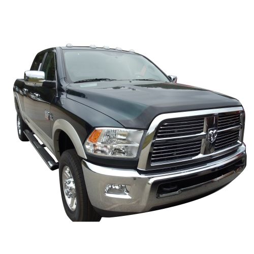  Auto Ventshade 322051 Aeroskin Flush Mount Dark Smoke Hood Protector for 2010-2018 Dodge Ram 2500, 3500