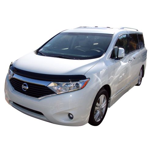  Auto Ventshade 25435 Bugflector II Dark Smoke Hood Shield for 2011-2016 Nissan Quest