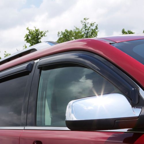  Auto Ventshade 94981 Original Ventvisor Side Window Deflector Dark Smoke, 4-Piece Set for 2014-2018 Jeep Cherokee