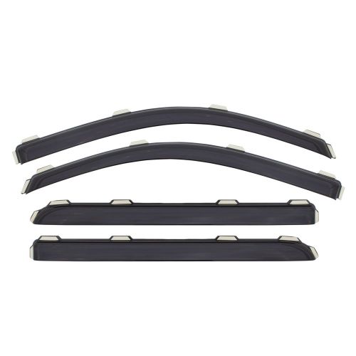  Auto Ventshade 194629 In-Channel Ventvisor Side Window Deflector, 4-Piece Set for 2015-2017 Toyota Camry