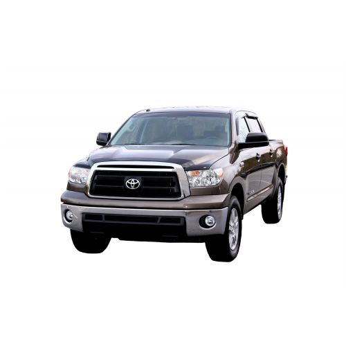  Auto Ventshade 94309 Original Ventvisor Side Window Deflector Dark Smoke, 4-Piece Set for 2007-2018 Toyota Tundra CrewMax