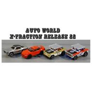 Auto World ~ 4 Car Release 22 Xtraction ~ Bronco, Mustang, Camaro ~ Fits AW,AFX
