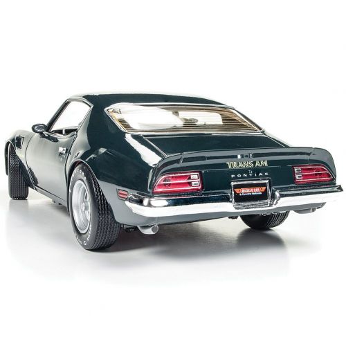  1973 Pontiac Firebird Trans Am, Brewster Green - Auto World AMM1109 - 118 Scale Diecast Model Toy Car