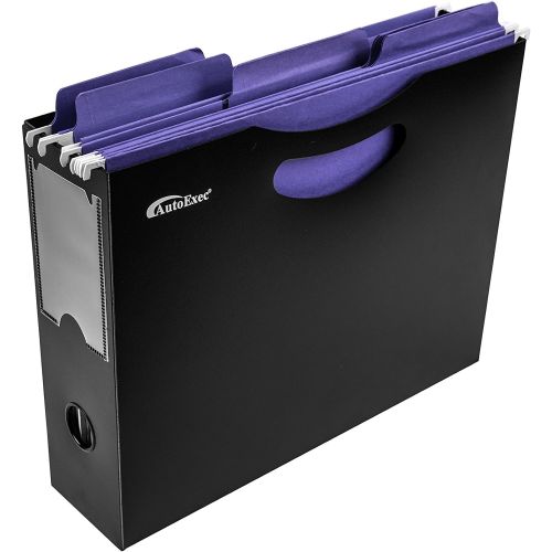  AutoExec AETote-07 BlackGrey File Tote with One Cooler