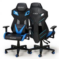 AutoFull Gaming Chair - Video Game Chairs Mesh Ergonomic High Back Racing Style Computer Chair for Adults with Lumbar Support ( 1 Pack)