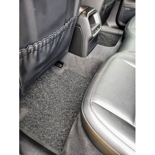  AutoTech Zone Heavy Duty Custom Fit Car Floor Mat for 2017-2018 Hyundai Elantra Sedan Only (Does NOT fit Elantra GT), All Weather Protector 4 Piece Set (Black)