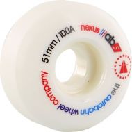 Autobahn Nexus 51mm White Skate Wheels