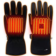 Autocastle Electric Battery Heated Gloves for Women Men,Touchscreen Texting Water-resistant Thermal Heat Gloves,Electric Battery Heated Ski Bike Motorcycle Warm Gloves Hand Warmers,Winter The