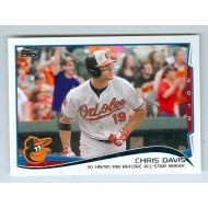 Autograph Warehouse Chris Davis baseball card (Baltimore Orioles Slugger) 2014 Topps #47