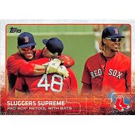 Autograph Warehouse David Ortiz Hanley Ramirez baseball card (Boston Red Sox) 2015 Topps #US241 Sluggers Supreme