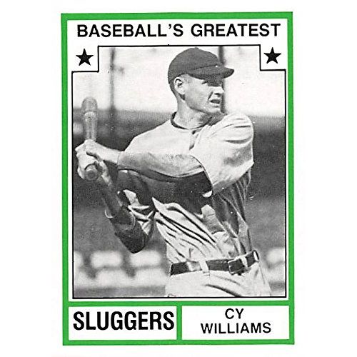  Autograph Warehouse Cy Williams Baseball Card (Philadelphia Athletics) 1982 TCMA Greatest Sluggers #40