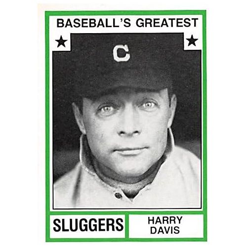  Autograph Warehouse Harry Davis Baseball Card (Philadelphia Athletics) 1982 TCMA Greatest Sluggers #38