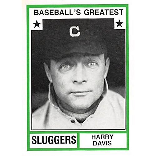  Autograph Warehouse Harry Davis Baseball Card (Philadelphia Athletics) 1982 TCMA Greatest Sluggers #38