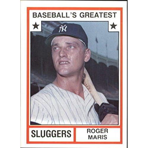  Autograph Warehouse Roger Maris baseball card (New York Yankees) 1982 TCMA Greatest Sluggers #2