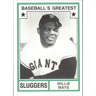 Autograph Warehouse Willie Mays baseball card (New York Giants) 1982 TCMA Greatest Sluggers #43