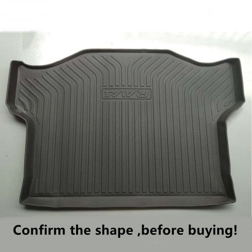  Autohelena AUNAZZ/Car Mat For Toyota RAV4 2014-2018 Years Rubber Rear Trunk Cargo Liner Trunk Tray Floor Mat Cover 1 PCS