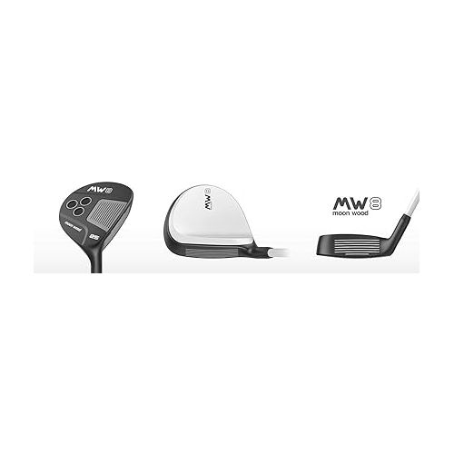  MW8 Moon Wood - Premium Golf Fairway Wood for Men and Women - Golf Club Includes Headcover - Legal for Tournament Play