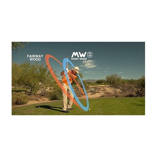  MW8 Moon Wood - Premium Golf Fairway Wood for Men and Women - Golf Club Includes Headcover - Legal for Tournament Play