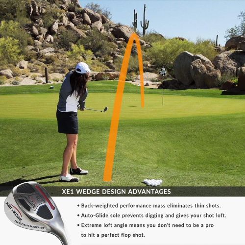  [아마존베스트]Autopilot xE1 Sand Wedge & Lob Wedge The Out-in-One Golf Wedge, Pitching and Chipping Wedge Legal for Tournament Play Golf Club for Men & Women