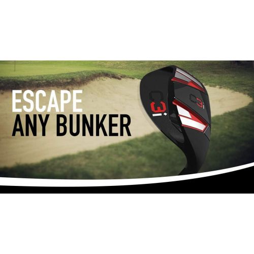  [아마존베스트]Autopilot C3i Wedge - Premium Sand Wedge, Lob Wedge for Men & Women - Escape Bunkers in One, Easy Flop Shots  Legal for Tournament Play, Quickly Cuts Strokes from Your Short Game- High Loft