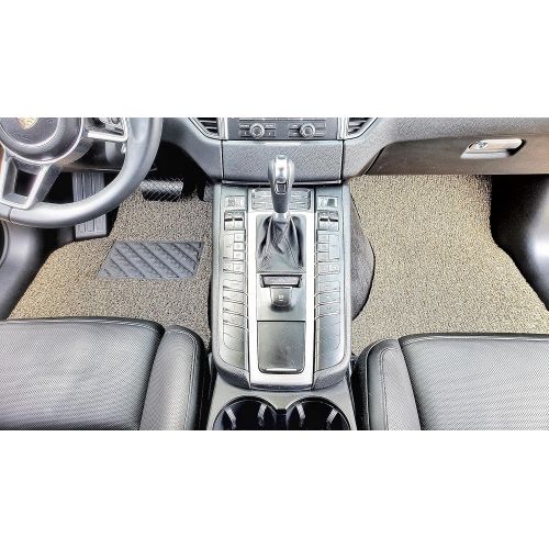  Autotech Zone AutoTech Zone Custom Fit Heavy Duty Custom Fit Car Floor Mat 2011-2017 Volkswagen Jetta Sedan, All Weather Protector 4 Piece Set (Beige Brown)