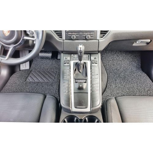  Autotech Zone Custom Fit Heavy Duty Custom Fit Car Floor Mat for 2014-2018 Infiniti QX70 SUV, All Weather Protector 4 Piece Set (Black)