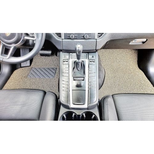  Autotech Zone AutoTech Zone Custom Fit Heavy Duty Custom Fit Car Floor Mat 2010-2017 Volvo XC60 SUV, All Weather Protector 4 Piece Set (Beige Brown)