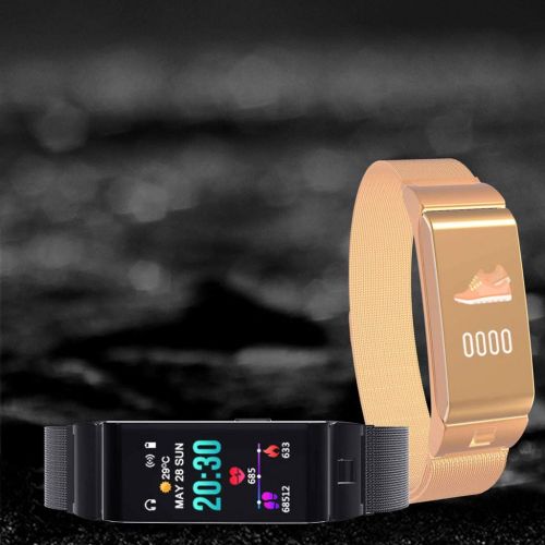  AutumnFall_1214 AutumnFall Fitness Tracker Blood Pressure Heart Rate Monitor Smart Watch Sports Bracelet...