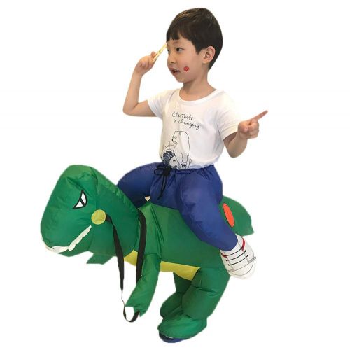  AutumnFall_Toy AutumnFallClearance Sale!3 Colors T-Rex Inflatable Carnival Funny Clothes Outdoor Toys Giant Children Dinosaur Cosplay Suits Christmas Halloween Party Props