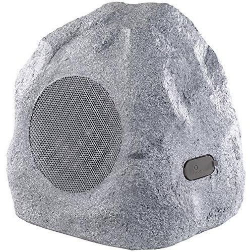  [아마존베스트]-Service-Informationen auvisio Garden speaker: garden and outdoor speaker in stone design, Bluetooth, 30 W, IPX4 (garden speaker Bluetooth)