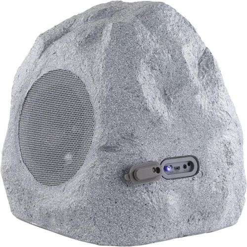 [아마존베스트]-Service-Informationen auvisio Garden speaker: garden and outdoor speaker in stone design, Bluetooth, 30 W, IPX4 (garden speaker Bluetooth)