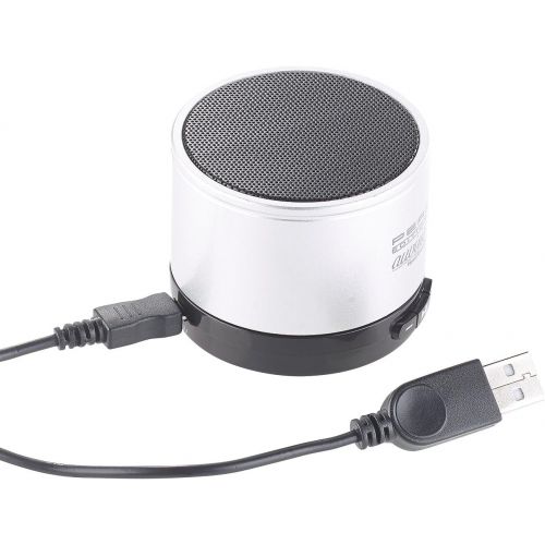  [아마존베스트]-Service-Informationen auvisio mobile speaker: mobile active speaker with Bluetooth 2.1, metal housing, 4 watts (mini speaker, Bluetooth)