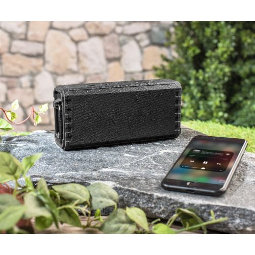  [아마존베스트]-Service-Informationen Auvisio Outdoor Speaker: Outdoor Speaker, Bluetooth, Hands-Free Speaker, MP3 Player, 25 W, IPX7 (Waterproof Speaker, Bluetooth)