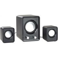 auvisio Laptop Speaker: 2.1 Speaker System with Subwoofer and USB Power Supply 20 Watt (Speaker PC)