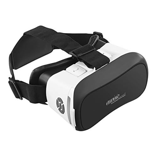  auvisio 3D Glasses: Virtual Reality Glasses with Bluetooth, Magnetic Switch and 42mm Lenses (3D VR Glasses)