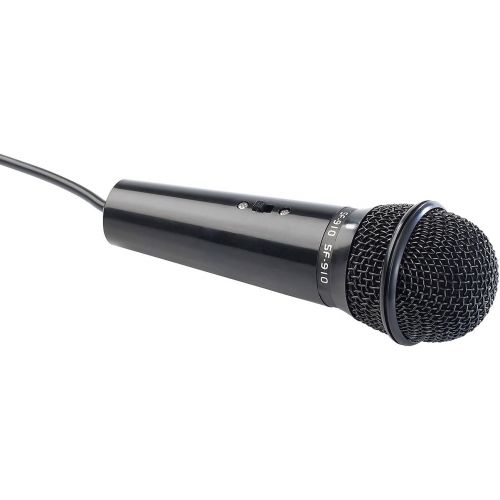  [아마존베스트]auvisio Stand Microphones: Condenser Microphone with Tripod for PC and Notebook 3.5 mm Jack Stand Microphone