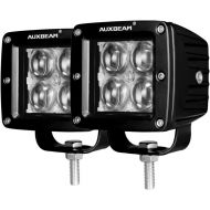 [아마존 핫딜] Auxbeam 3 Inch LED Light Bar 20w LED Pods Fog Lights Square Cube Lights Spot Beam Driving Light Waterproof for Offroad Truck 4WD SUV ATV UTV (Pack of 2)